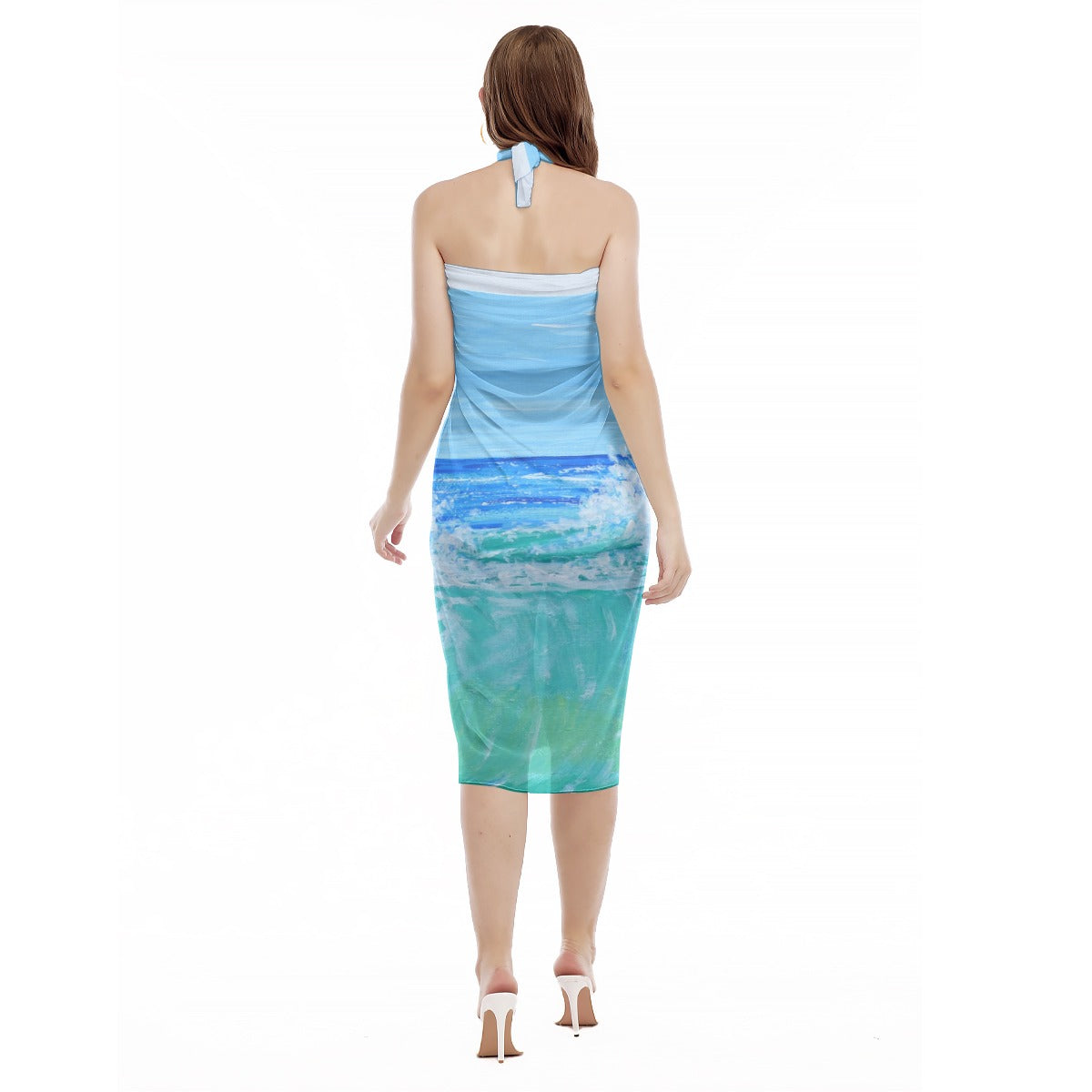 Women's Halter Beach and Vacation Cover Up