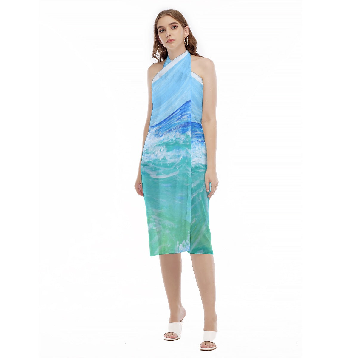 Women's Halter Beach and Vacation Cover Up