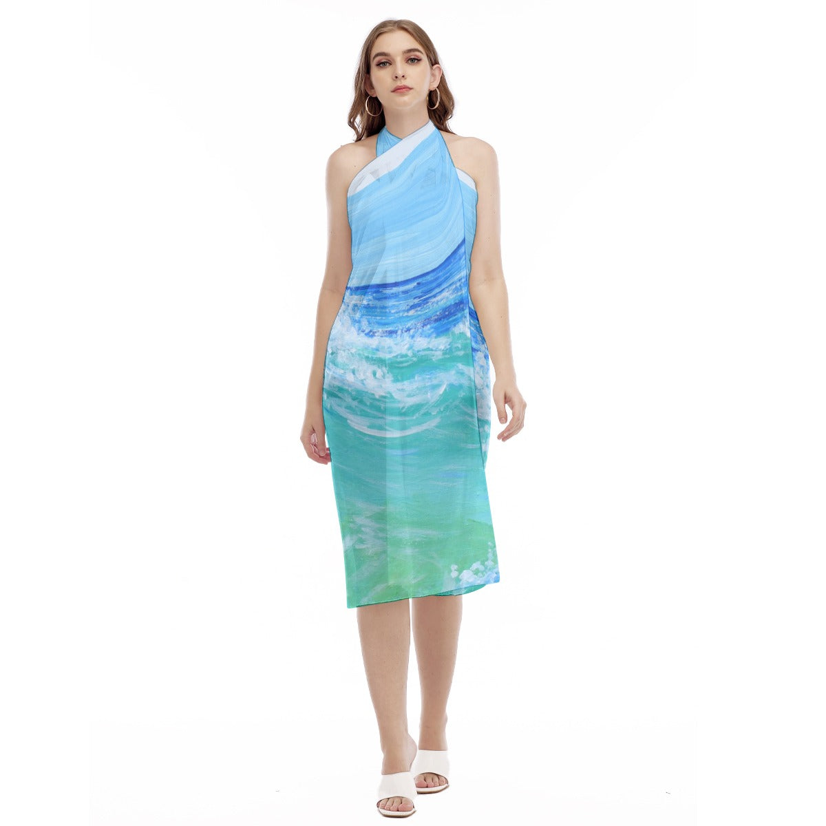 Women's Halter Beach and Vacation Cover Up