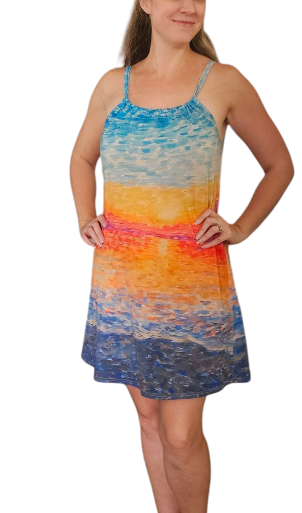 Women's Sunrise Summer and Beach Vacation Dress