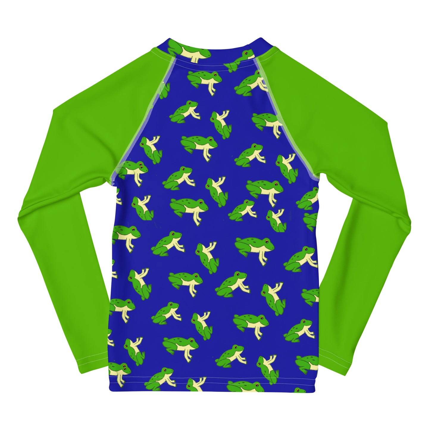 Boys Rash Guard with Frogs (Size 2T-7)