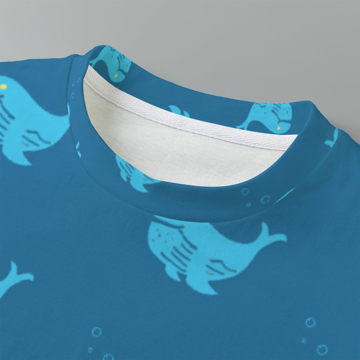 Boys Whale Shirt 100% Cotton - Clothes that Calm