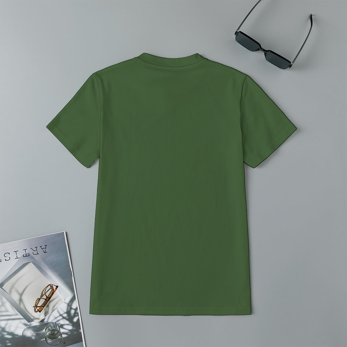 Boys Bulldozer Star T-Shirt in Green 100% Cotton - Clothes that Calm