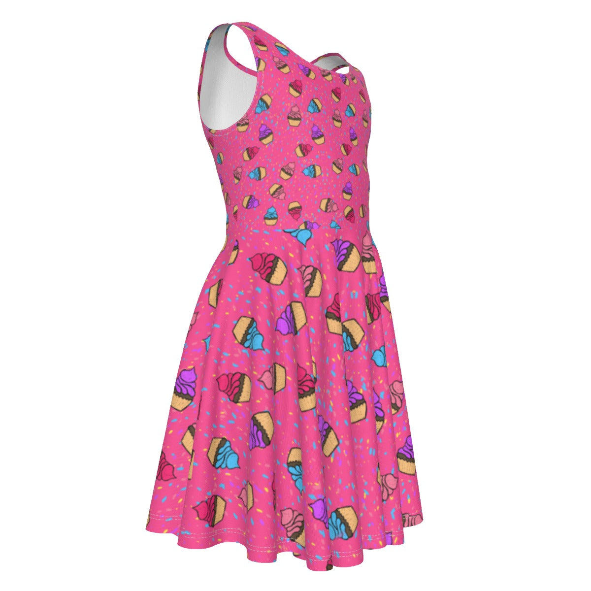 Girl's Cupcake Sprinkle Dress