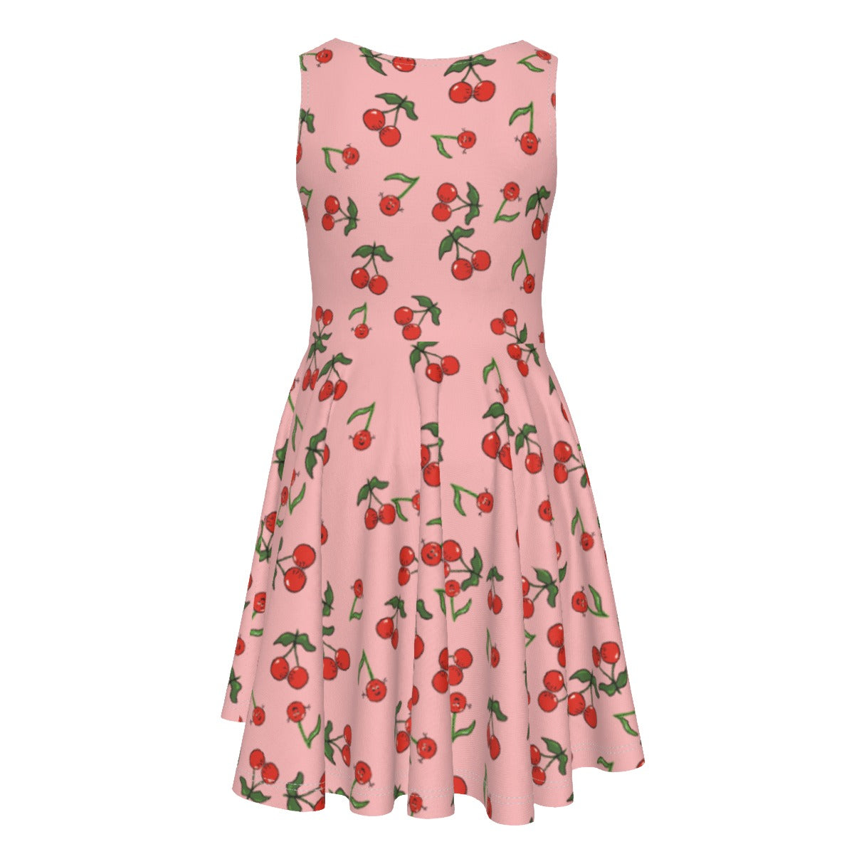 Girls Cherry Dress - Clothes that Calm