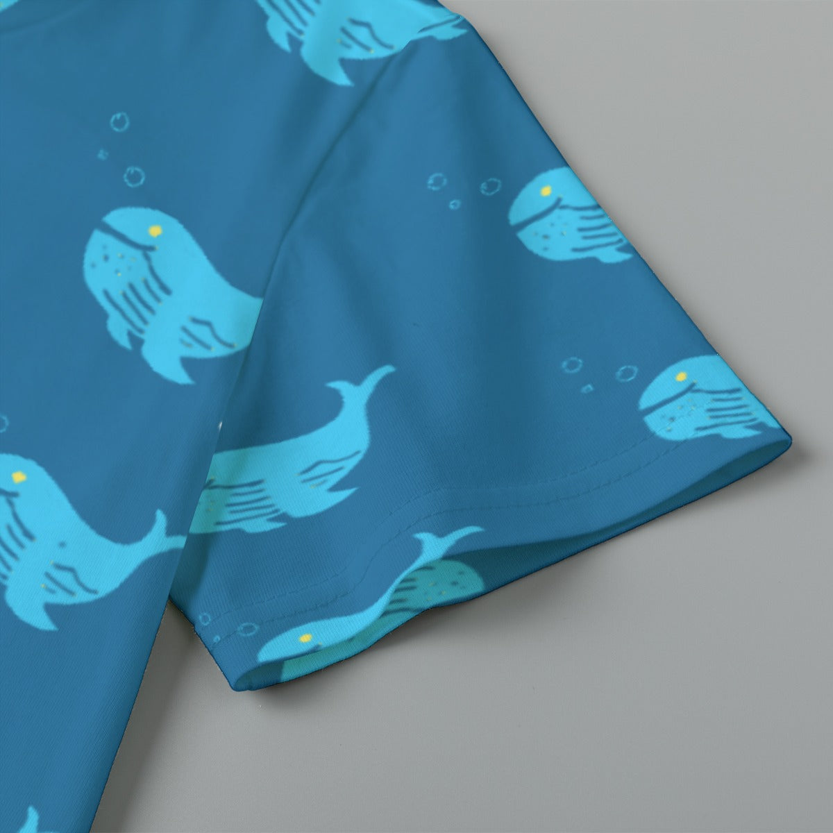 Boys Whale Shirt 100% Cotton - Clothes that Calm