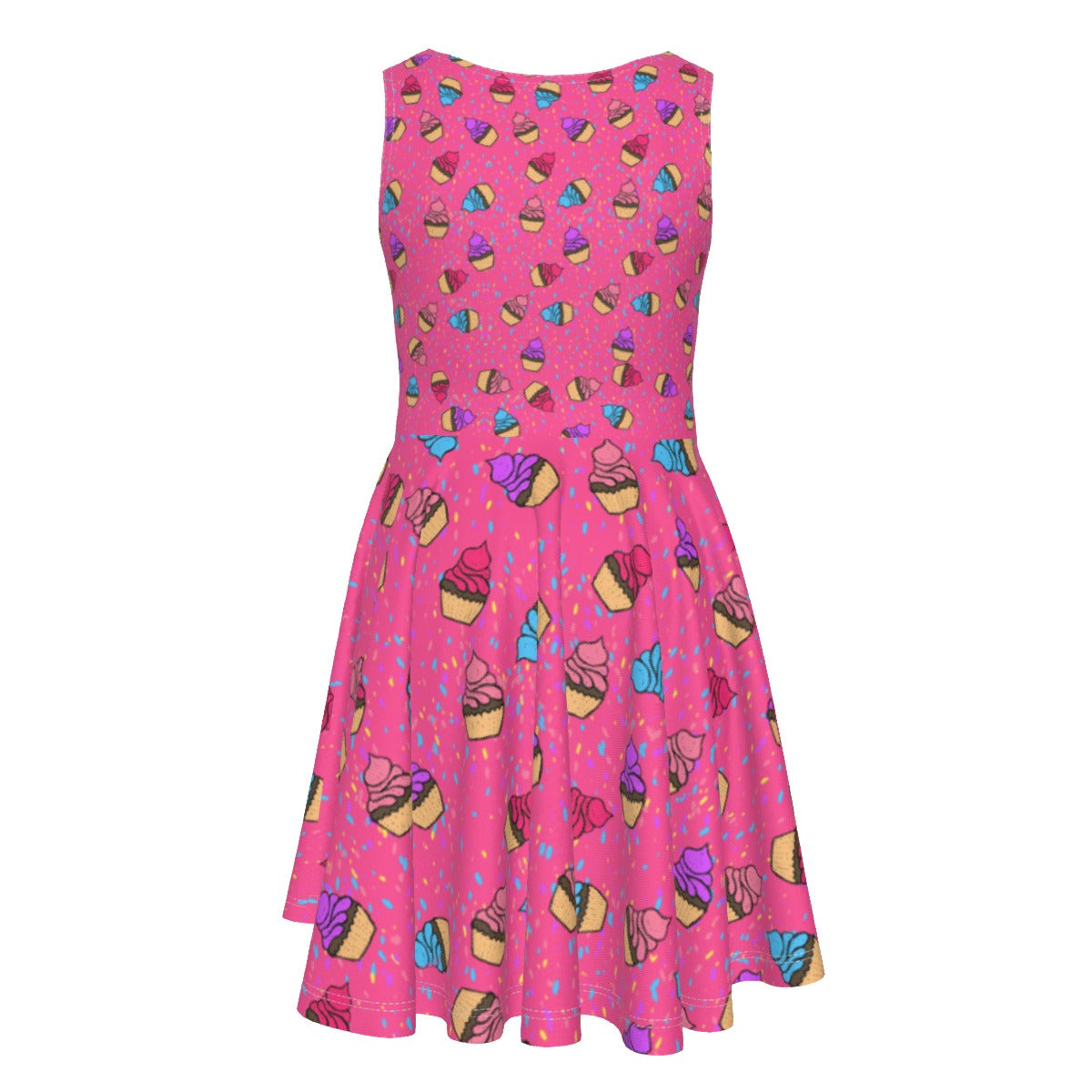 Girl's Cupcake Sprinkle Dress