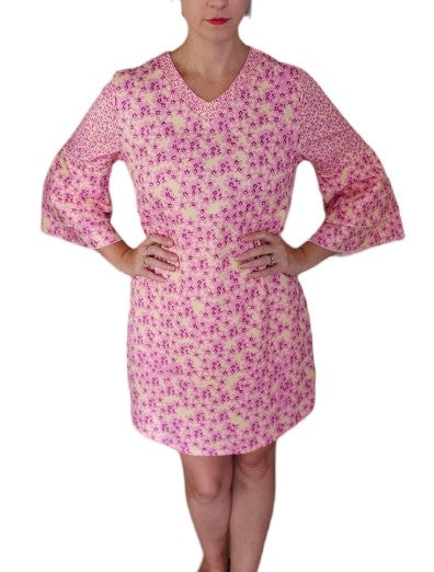 Women's Joy Dress Mini with Ruffle Sleeve
