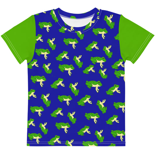 Boys Frog Crew Neck Shirt
