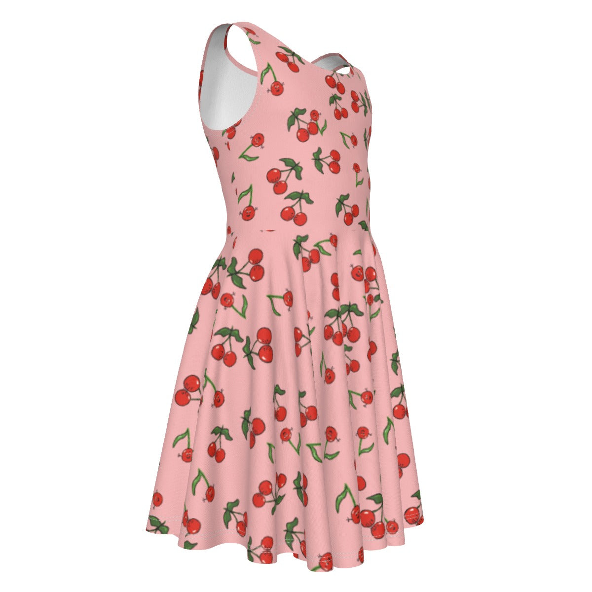 Girls Cherry Dress - Clothes that Calm