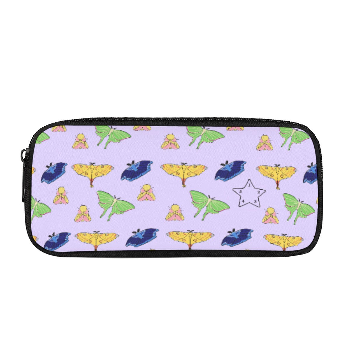 Moth Pencil Bag with Star