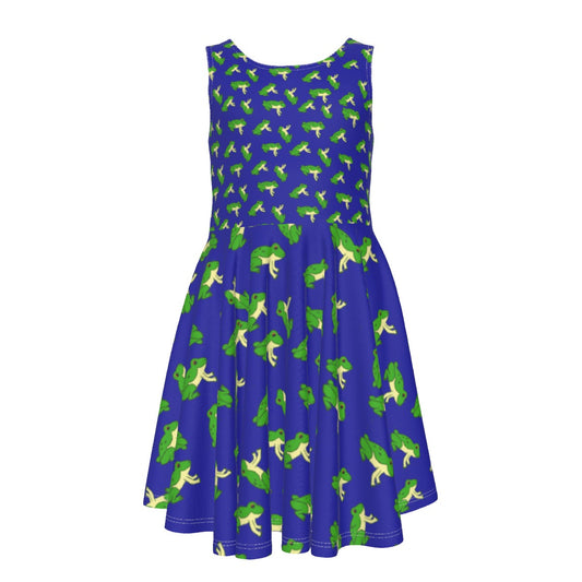 Girls Frog Dress