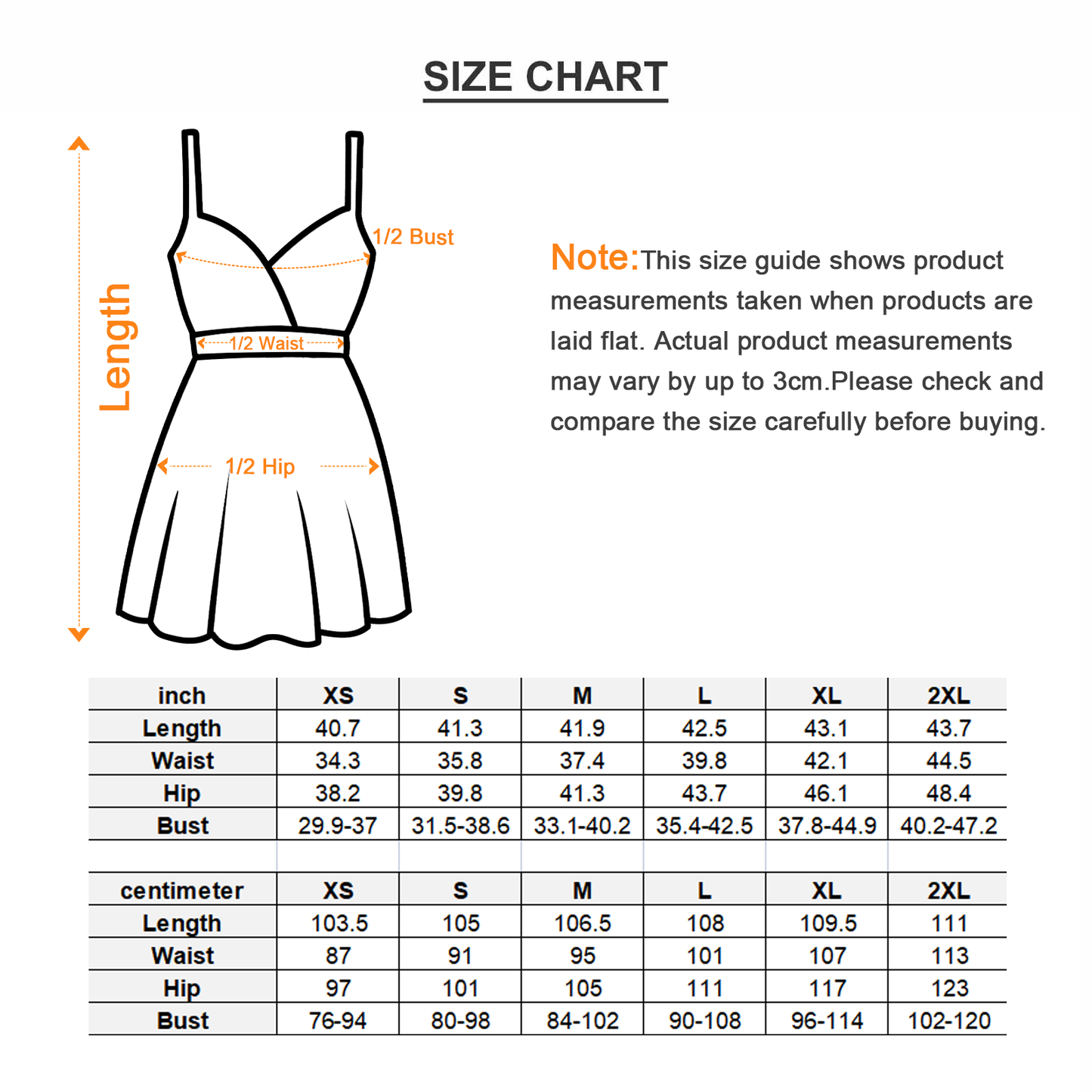 Women's SUNSET V-neck Cami Dress With Waist Band